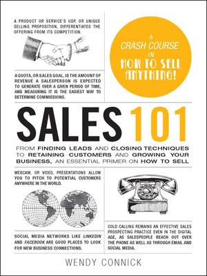 cover image of Sales 101